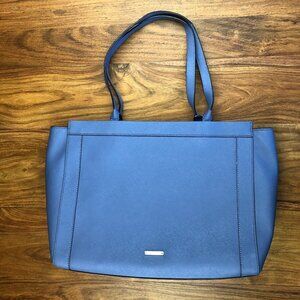 Rebecca Minkoff Blue Monroe Saffiano Leather Tote
